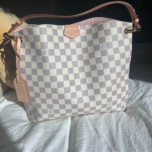 LV Graceful PM Damier Azur